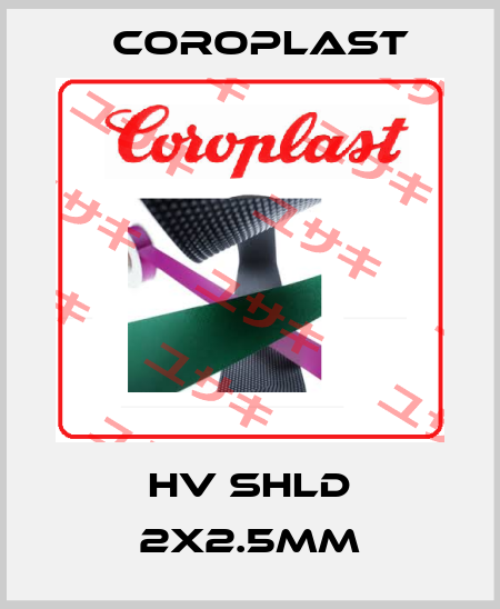 HV Shld 2x2.5mm Coroplast