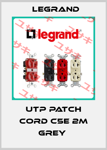 UTP PATCH CORD C5E 2M GREY  Legrand