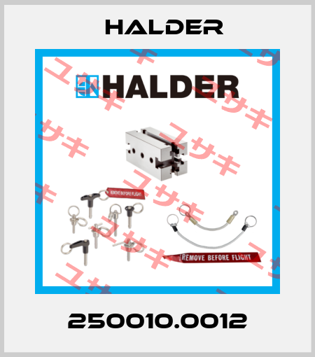 250010.0012 Halder