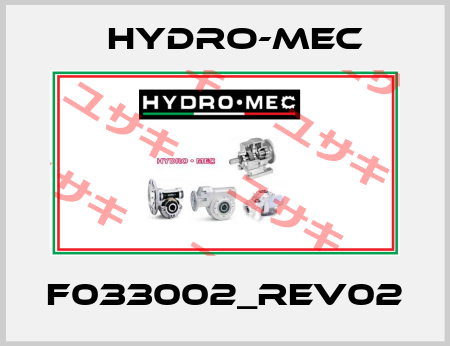 F033002_REV02 Hydro-Mec