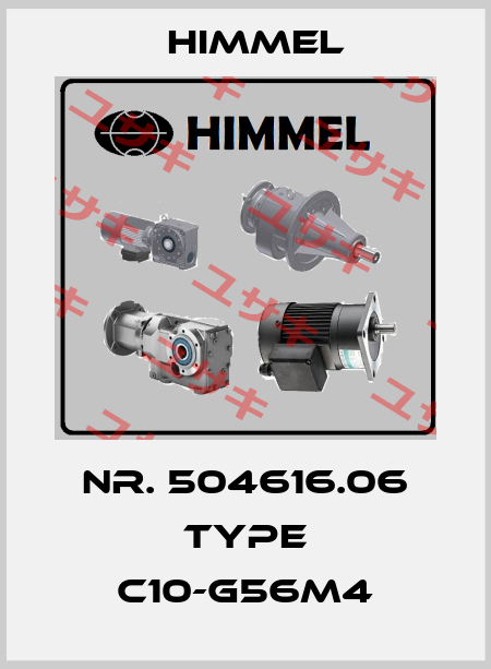 Nr. 504616.06 Type C10-G56M4 HIMMEL