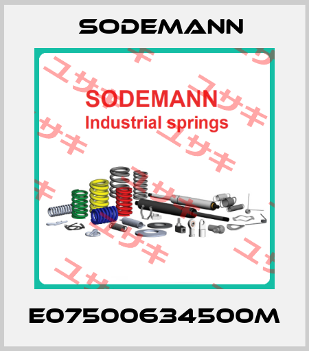 E07500634500M Sodemann