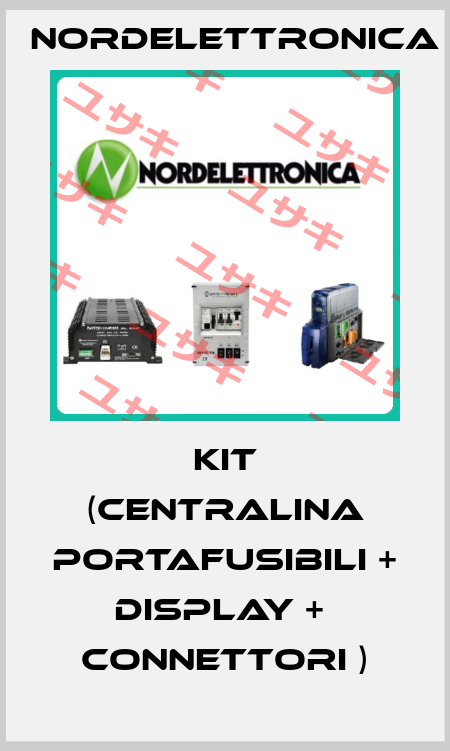 KIT (centralina portafusibili +  display +  connettori ) Nordelettronica