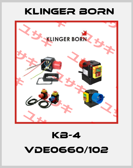 KB-4 VDE0660/102 Klinger Born