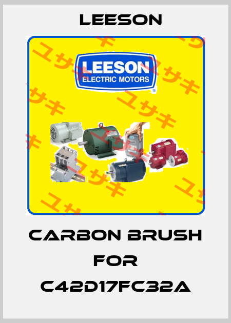 carbon brush for C42D17FC32A Leeson