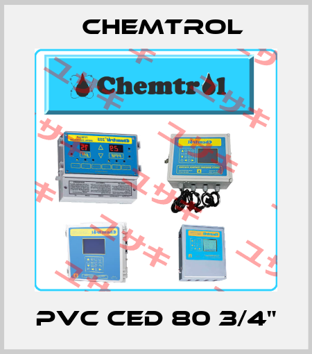 PVC CED 80 3/4" Chemtrol