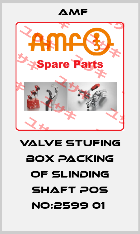VALVE STUFING BOX PACKING OF SLINDING SHAFT POS NO:2599 01  Amf