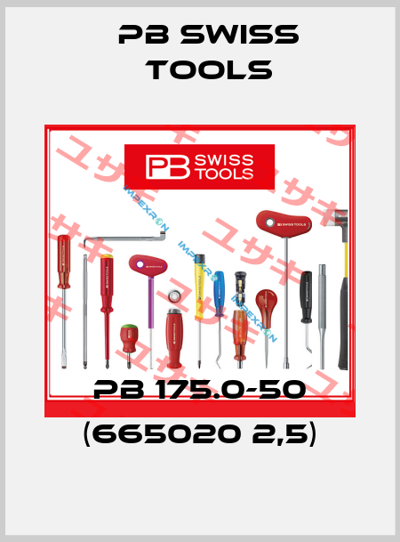 PB 175.0-50 (665020 2,5) PB Swiss Tools