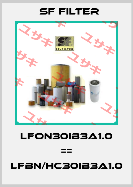 LFON30IB3A1.0 == lfbn/hc30ib3a1.0 SF FILTER