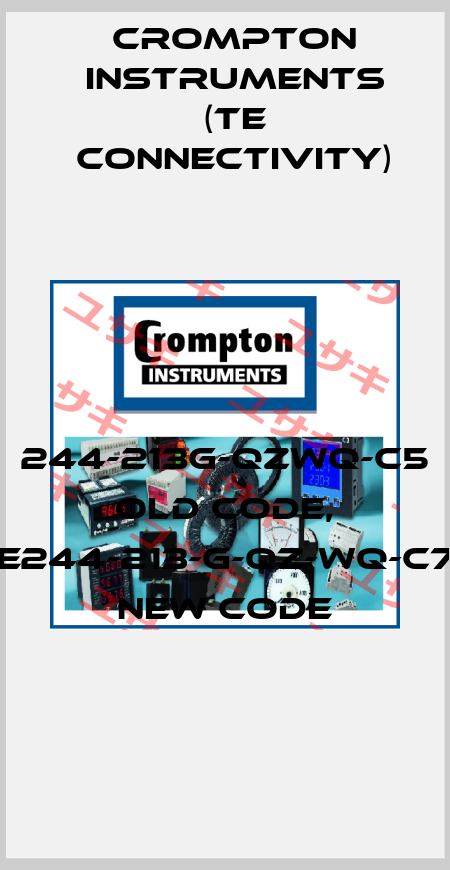 244-213G-QZWQ-C5 old code, E244-213-G-QZ-WQ-C7 new code CROMPTON INSTRUMENTS (TE Connectivity)