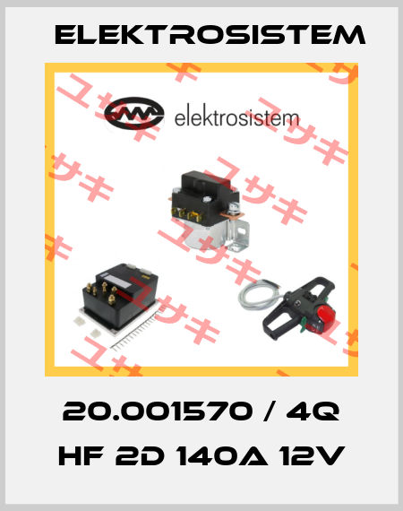20.001570 / 4Q HF 2D 140A 12V Elektrosistem