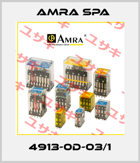 4913-0D-03/1 Amra SpA