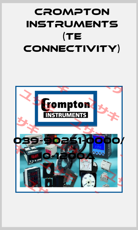 039-90251-0000/ 0-1200A CROMPTON INSTRUMENTS (TE Connectivity)