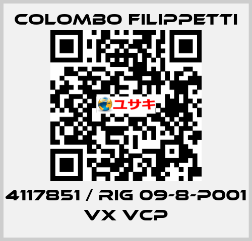 4117851 / RIG 09-8-P001 VX VCP Colombo Filippetti