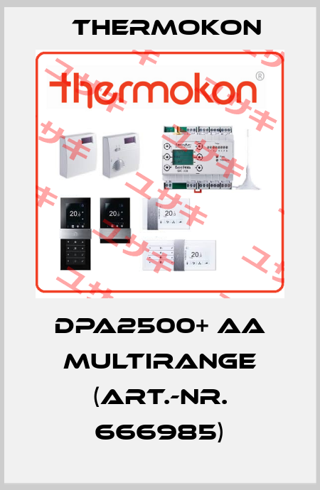 DPA2500+ AA MultiRange (Art.-Nr. 666985) Thermokon