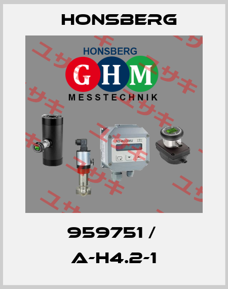 959751 /  A-H4.2-1 Honsberg