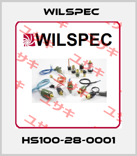 HS100-28-0001 Wilspec
