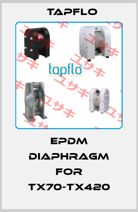 EPDM diaphragm for TX70-TX420 Tapflo