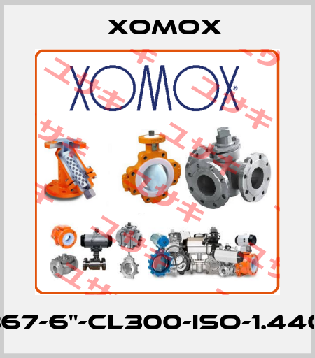 TU-0367-6"-cl300-ISO-1.4408-FIS Xomox