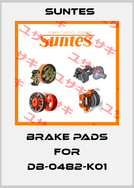 brake pads for DB-0482-K01 Suntes