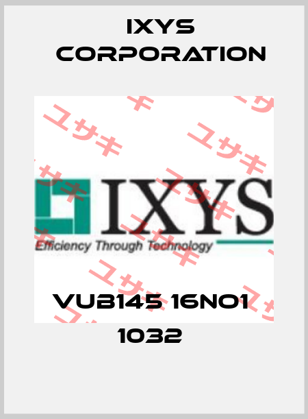 VUB145 16NO1  1032  Ixys Corporation