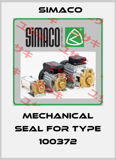 mechanical seal for type 100372 Simaco