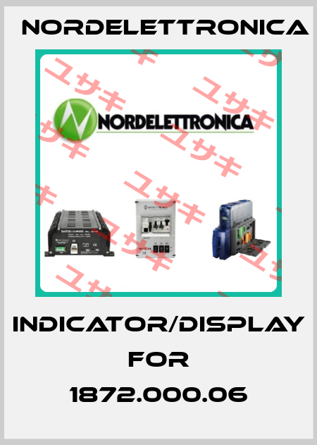 Indicator/display for 1872.000.06 Nordelettronica