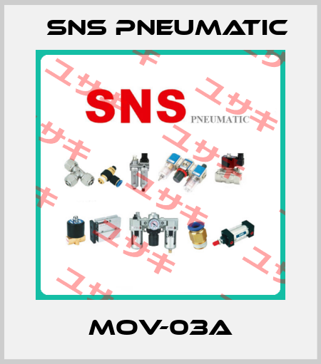 MOV-03A SNS Pneumatic