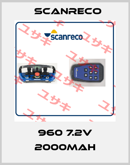 960 7.2V 2000mAH Scanreco