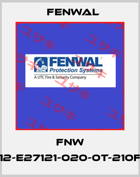 FNW 12-E27121-020-0T-210F FENWAL