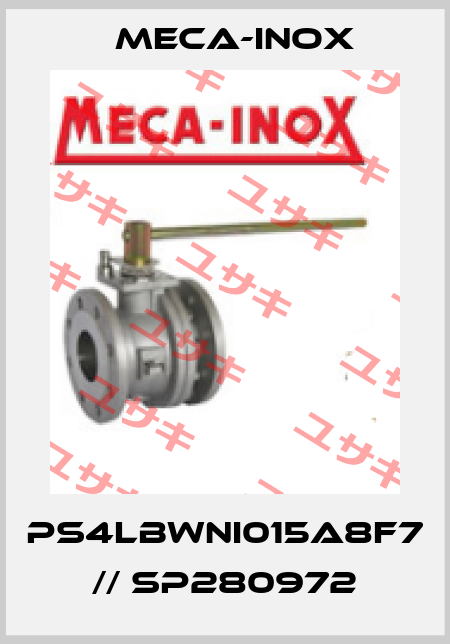 PS4LBWNI015A8F7 // SP280972 Meca-Inox