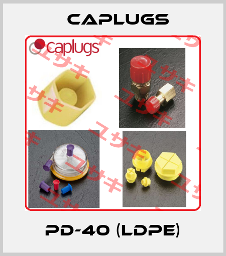PD-40 (LDPE) CAPLUGS