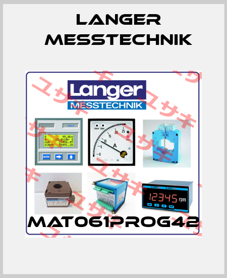 MAT061PROG42 Langer Messtechnik