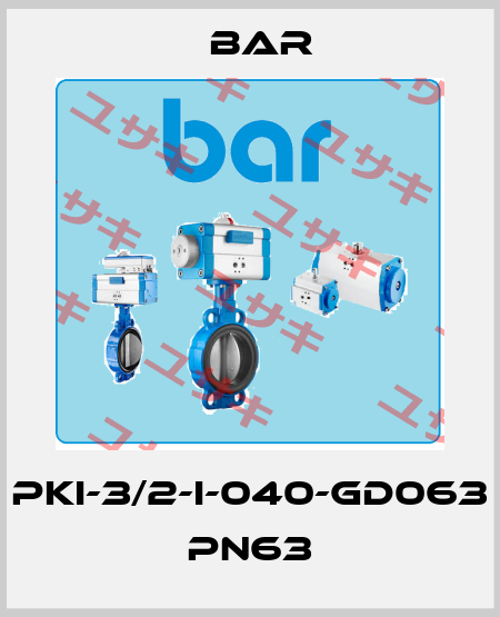 PKI-3/2-I-040-GD063 PN63 bar