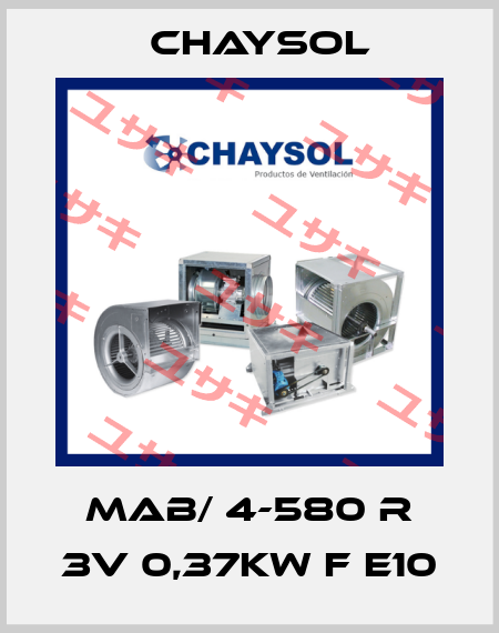 MAB/ 4-580 R 3V 0,37kw F E10 Chaysol