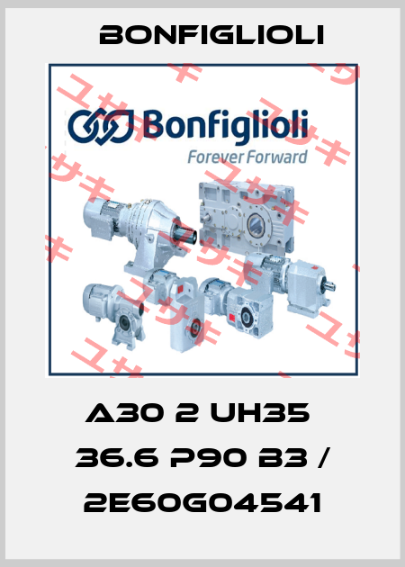A30 2 UH35  36.6 P90 B3 / 2E60G04541 Bonfiglioli