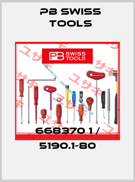 668370 1 / 5190.1-80 PB Swiss Tools