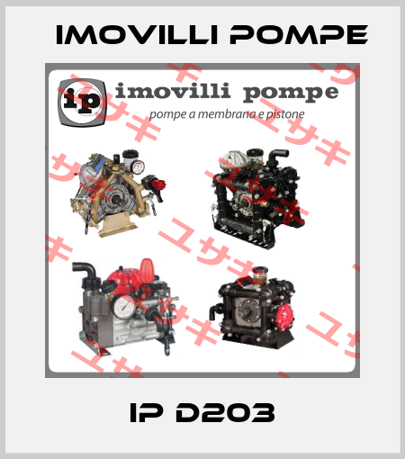 IP D203 Imovilli pompe