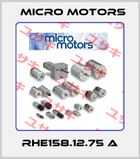 RHE158.12.75 A Micro Motors