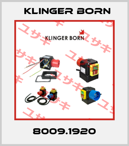 8009.1920 Klinger Born