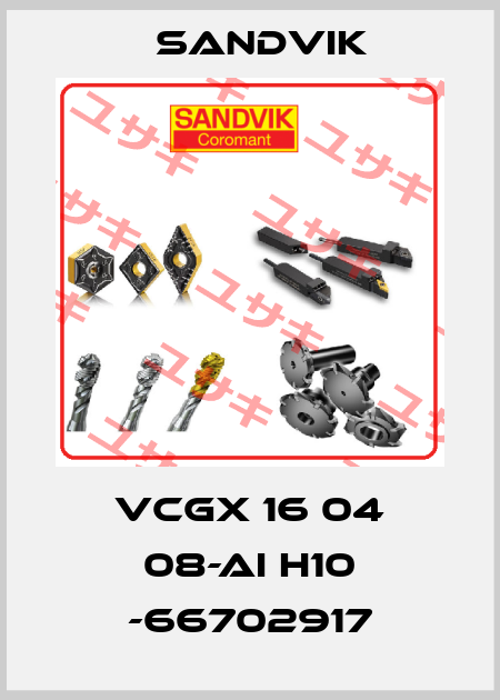 VCGX 16 04 08-AI H10 -66702917 Sandvik