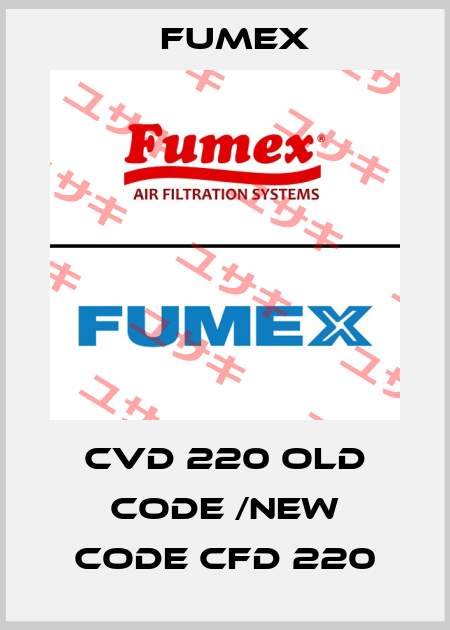 CVD 220 old code /new code CFD 220 Fumex