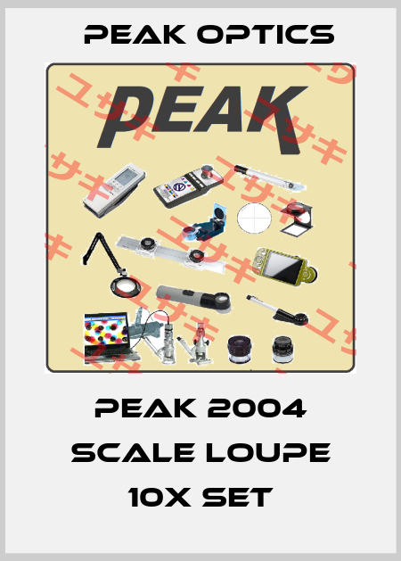 Peak 2004 Scale Loupe 10X Set Peak Optics