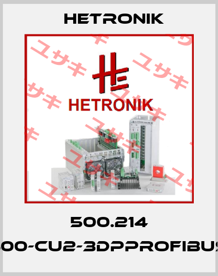 500.214 /HC500-CU2-3DPPROFIBUS-DP HETRONIK