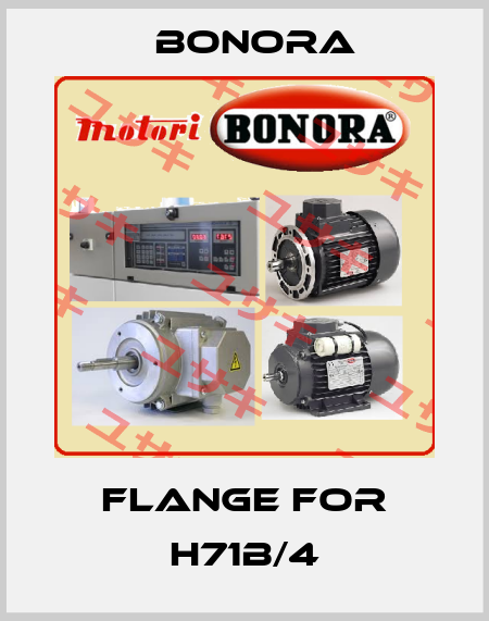 Flange for h71b/4 Bonora