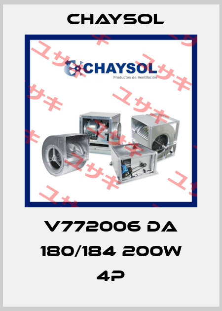 V772006 DA 180/184 200W 4P Chaysol