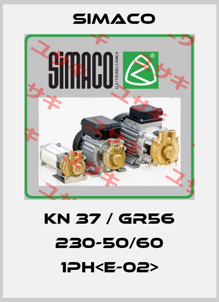 KN 37 / GR56 230-50/60 1PH<E-02> Simaco