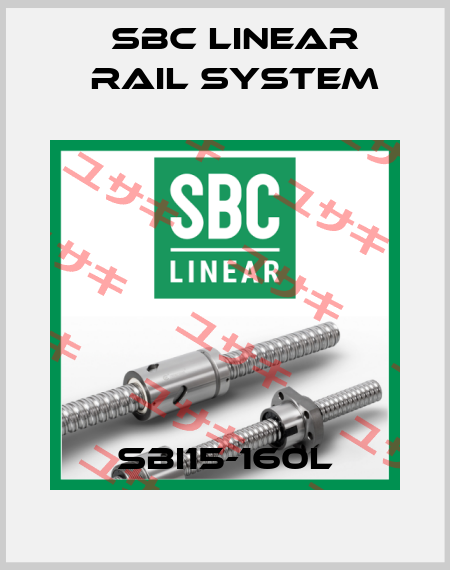 SBI15-160L SBC Linear Rail System