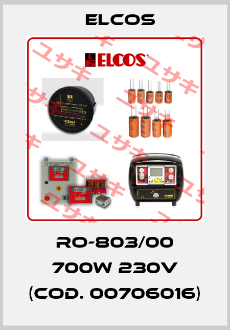 RO-803/00 700W 230V (cod. 00706016) Elcos