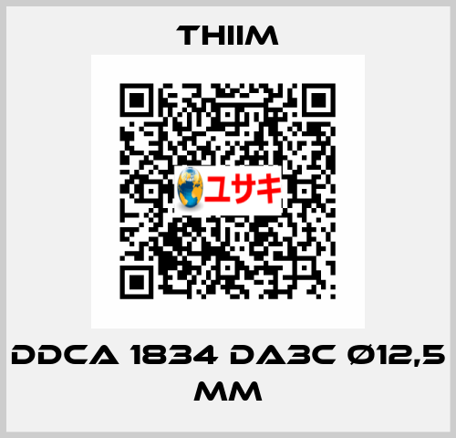 DDCA 1834 DA3C Ø12,5 MM Thiim